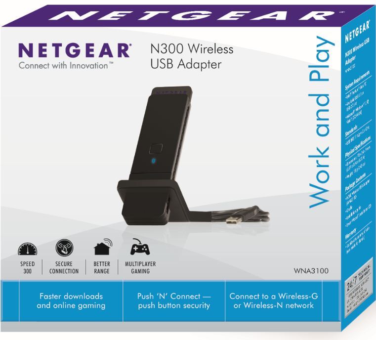 Netgear wna3100 driver windows 10 free