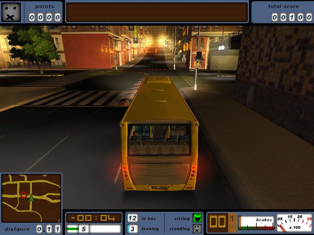 School bus driver video game